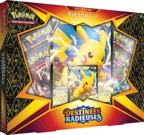 Coffret - Pokemon - Destinees Radieuses - 4.5 4 Boosters